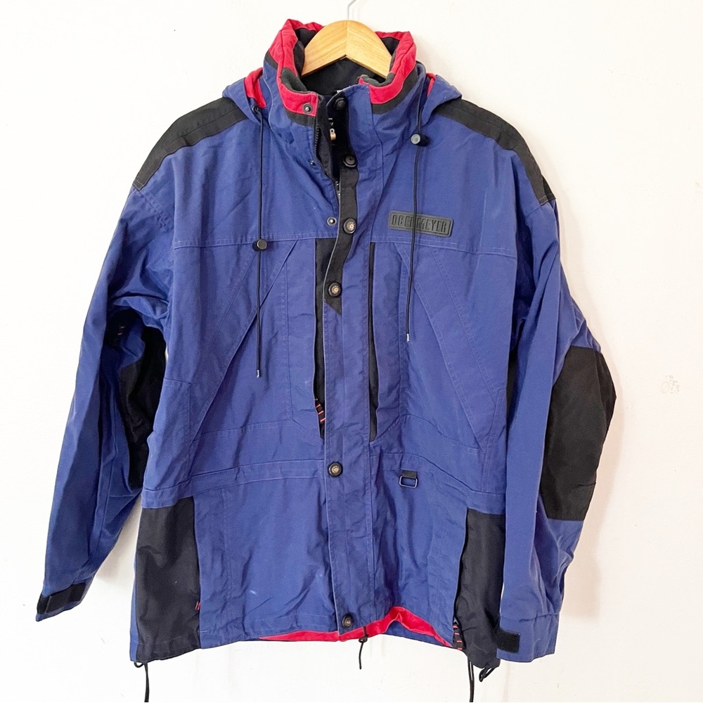 OBERMEYER winter jacket Men’s Sz M Blue Nylon